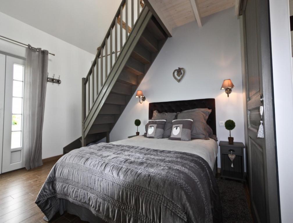 La Haute Muraille Bed and Breakfast Saint-Folquin Kamer foto